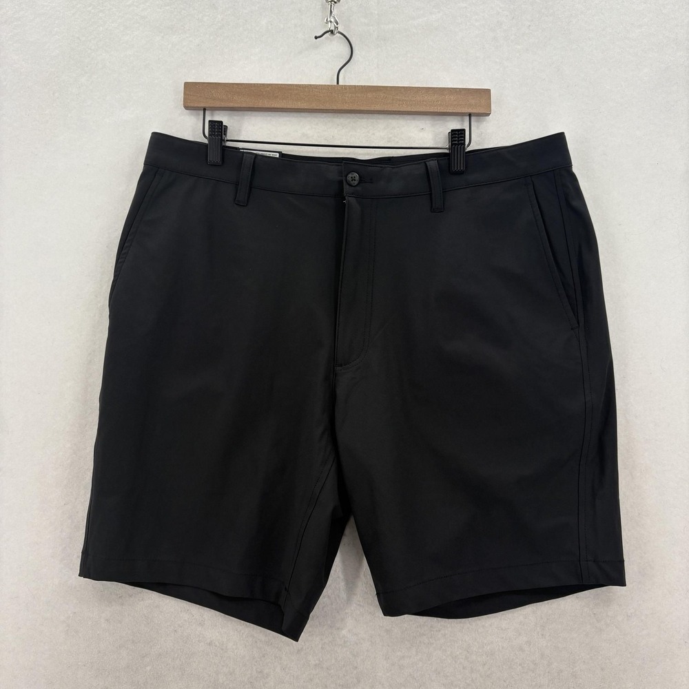 FootJoy Performance Knit Golf Shorts Mens 38 Black Stretch Soft Lightweight NWT